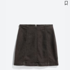 Modern Denim Mini Skirt